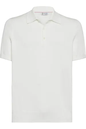 Brunello Cucinelli Polo à boutonnière