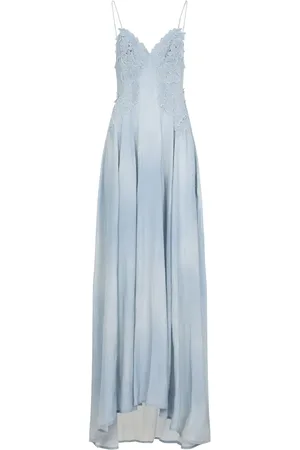 ERMANNO SCERVINO Robe longue à détail de dentelle