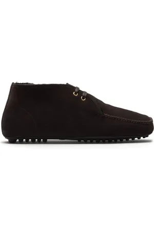 CAR SHOE Bottines en daim à intérieur fourré