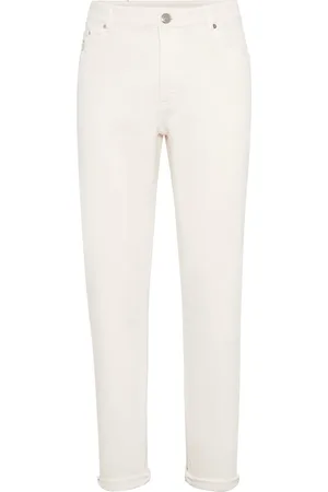 Brunello Cucinelli Jean à coupe droite