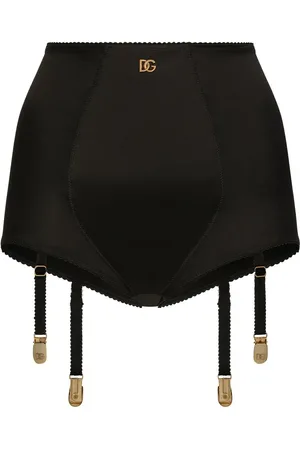 Dolce & Gabbana Culotte taille-haute à logo DG