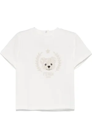 Fendi T-shirt à logo brodé