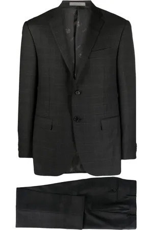 corneliani Costume boutonné à carreaux
