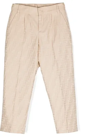 Fendi Pantalon à motif FF en jacquard