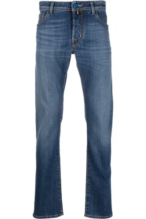 Jacob Cohen Jean slim à patch logo