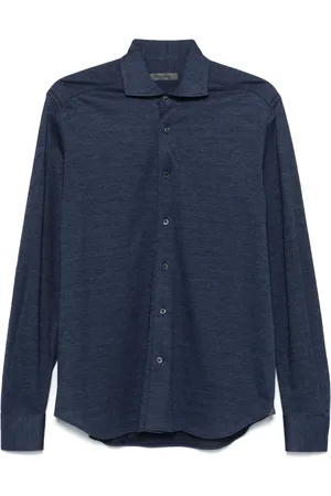 corneliani T-shirt à design chiné