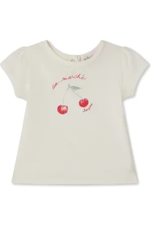 BONPOINT T-shirt Cira à cerises imprimées