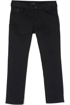 Emporio Armani Jean à plaque logo