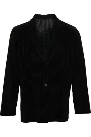 Issey Miyake Blazer plissé à simple boutonnage