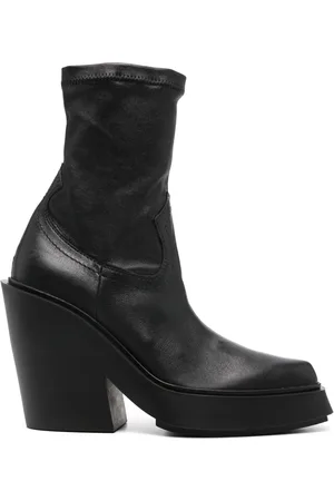 vic matiè Bottines à talon épais 100 mm