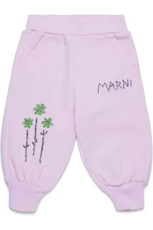 Marni Pantalon de jogging à fleurs