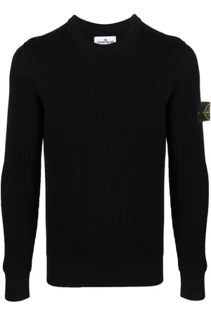 Stone Island Pull à patch logo