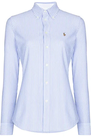 Ralph Lauren Chemise rayée à logo brodé
