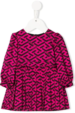 VERSACE Robe à motif monogrammé en all over