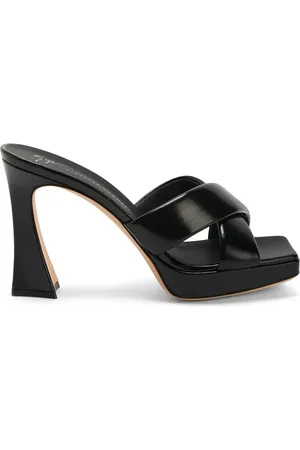 Giuseppe Zanotti Mules Stacee 85 mm en cuir
