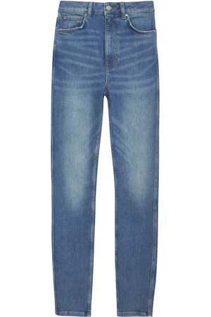 ANINE BING Jean skinny Beck à taille haute