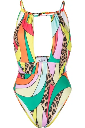 Philipp Plein Maillot de bain à imprimé patchwork