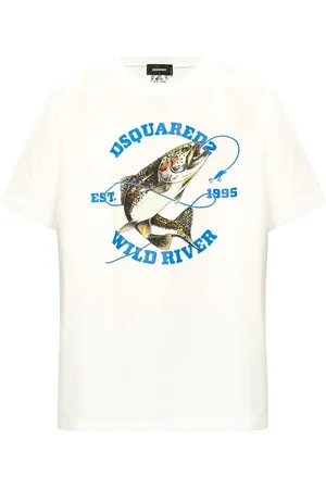 Dsquared2 T-shirt en coton à imprimé graphique