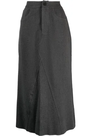 B+AB Jupe mi-longue à taille haute