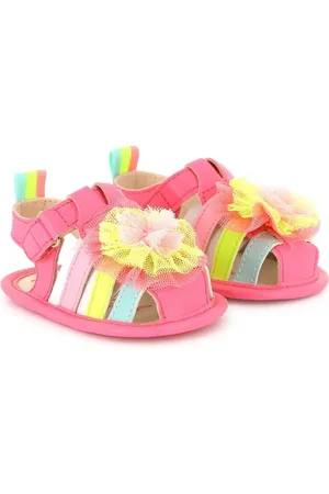 Billieblush Sandales à fleurs appliquées