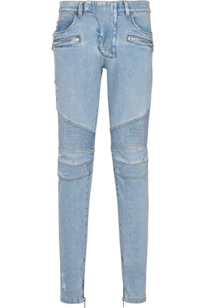 Balmain Jean skinny à taille mi-haute