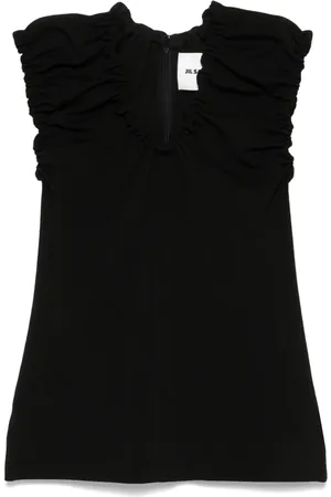 Jil Sander Blouse à design froncé