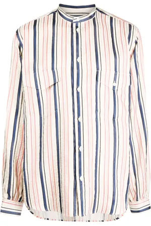 Bally Chemise en soie à rayures
