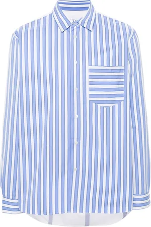J.W.Anderson Chemise en coton à rayures