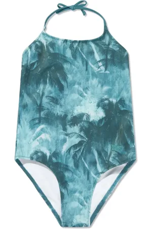 Emporio Armani Maillot de bain noué à imprimé tropical