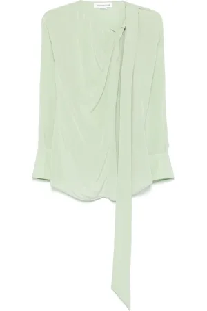 Victoria Beckham Blouse à encolure torsadée