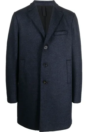 Harris Wharf London Manteau à simple boutonnage