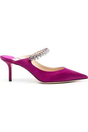 Jimmy Choo Mules Bing 65 mm en satin