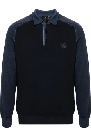 Etro Pull en laine à broderies Pegaso