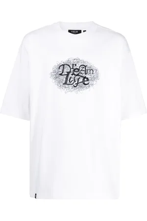 FIVE CM T-shirt en coton à slogan imprimé