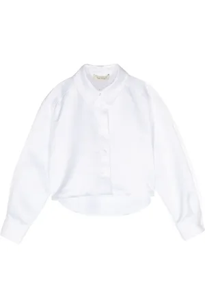 Twin-Set Chemise unie à manches longues