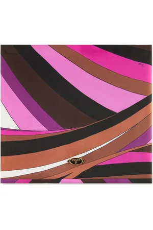 Puccini Foulard en soie à imprimé Iride