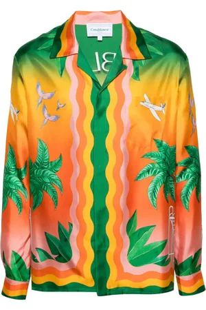 Casablanca Chemise Tennis Club En Fleur