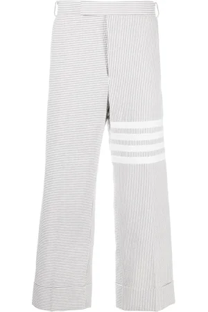 Thom Browne Pantalon de costume à 4 bandes signature