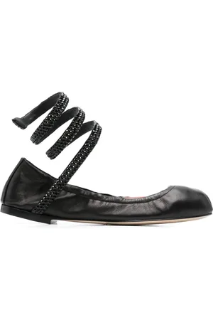 RENE CAOVILLA Ballerines Cleo à ornements en cristal