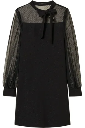 Twin-Set Robe courte à fermeture nouée