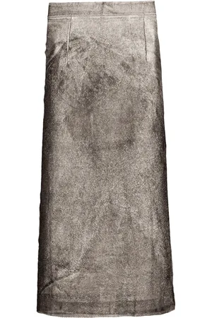 Maison Margiela Chemise en soie à imprimé Serigraphic