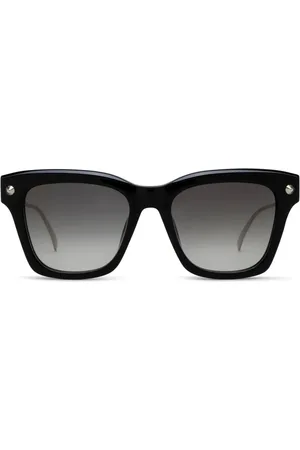 Alexander McQueen Lunettes de soleil à monture carrée