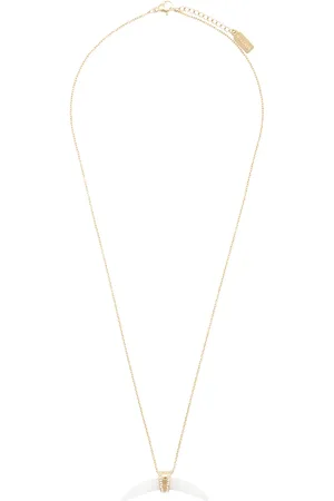 Nialaya Mother Of Pearl Horn necklace