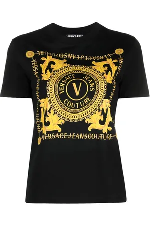 VERSACE T-shirt à logo imprimé