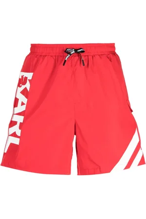 Karl Lagerfeld Short de bain à logo imprimé