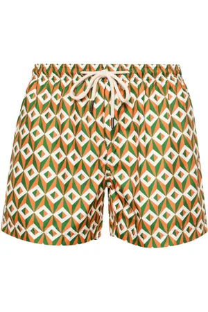 PENINSULA SWIMWEAR Short de bain Ponente à imprimé géométrique