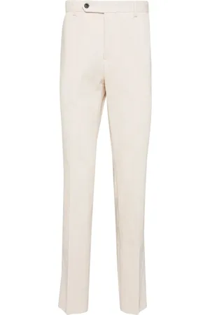 MAN ON THE BOON. Pantalon en velours côtelé à coupe fuselée