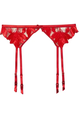 FLEUR DU MAL Porte-jarretelles Lily à broderies