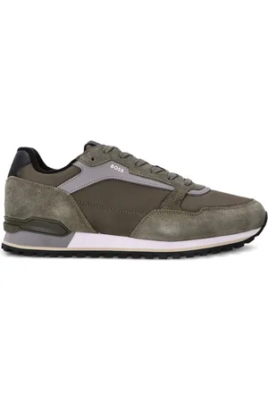 HUGO BOSS Baskets à finitions en daim