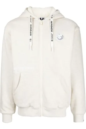 A Bathing Ape Veste à appliqué logo